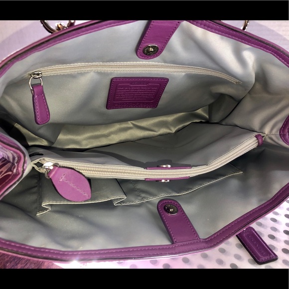 NWOT Plum Penelope Carry All Shoulder Coach Bag - Picture 5 of 7